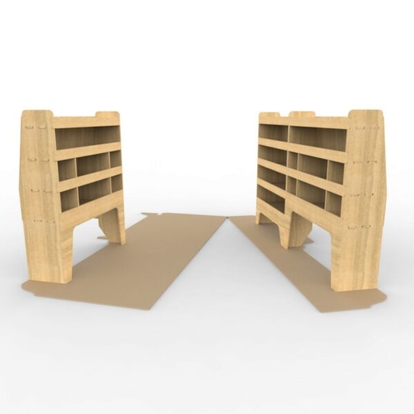 Volkswagen VW Transporter T5 & T6 Plywood Van Racking - Shelving ...
