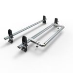 Volkswagen Caddy roof rack 2 bars load stops roller AT75LS+A30