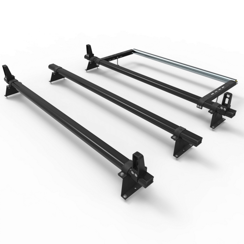 Fiat Talento Roof Rack ALUMINIUM Stealth 3 bar load stops & roller 2015