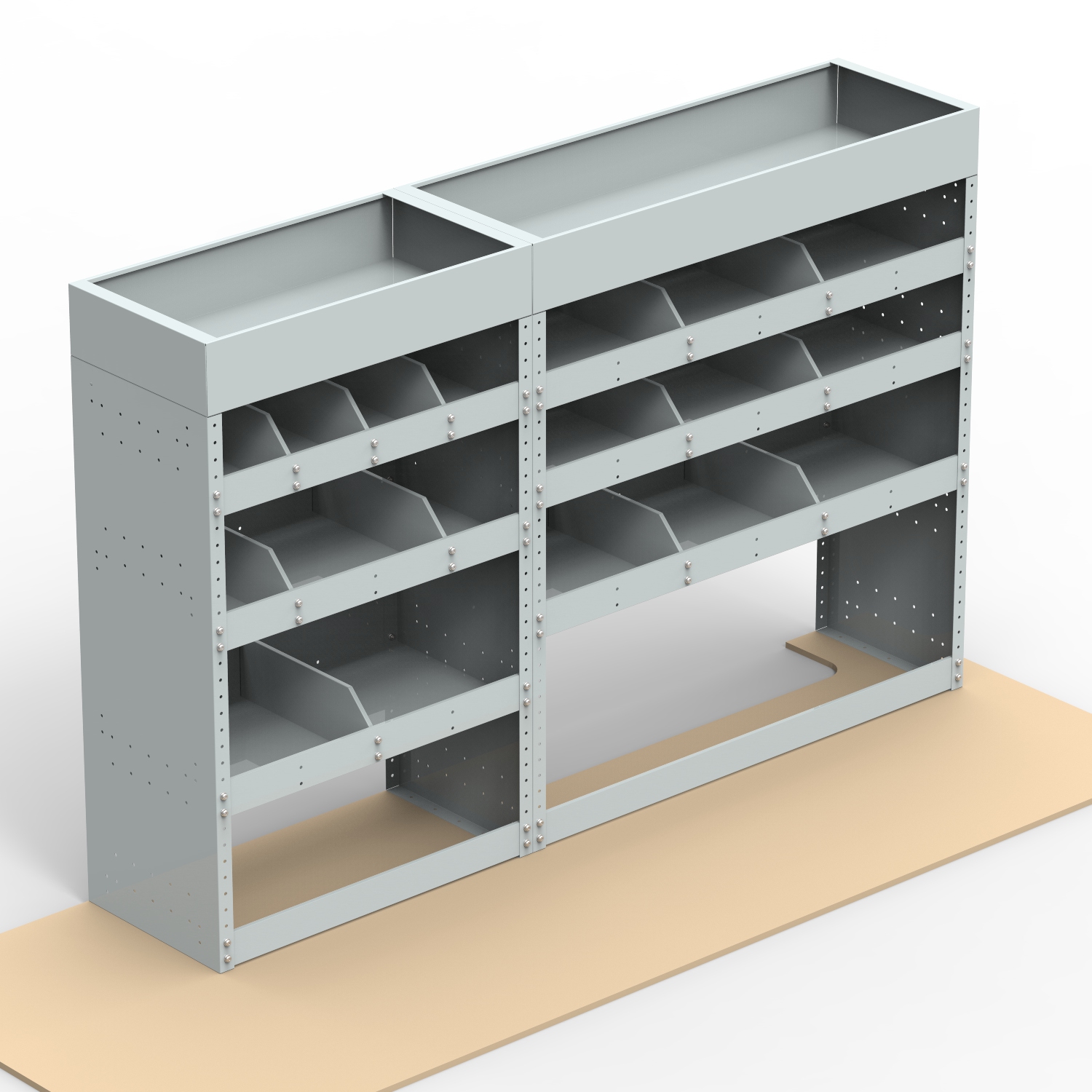 nissan primastar shelving