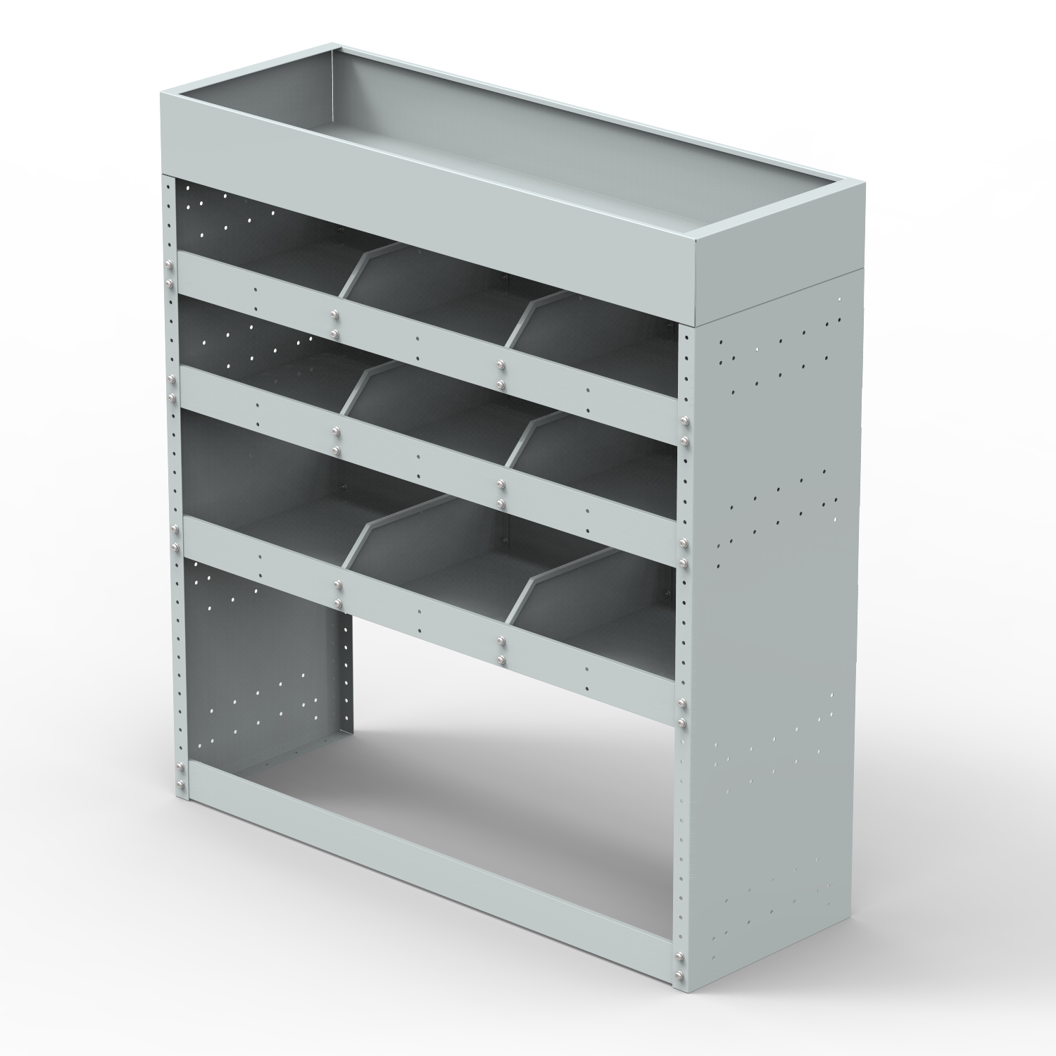 Ford Transit Steel Van Racking Shelving Unit SBR5 Demar Van Products