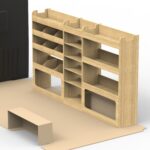 Citroen Relay plywood van racking package HRK2.7.4