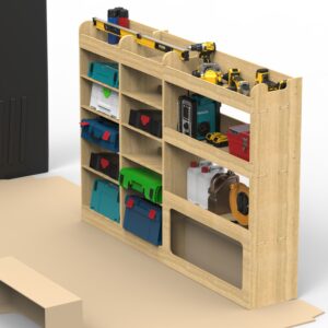 Citroen Relay plywood van racking package HRK2.7.7