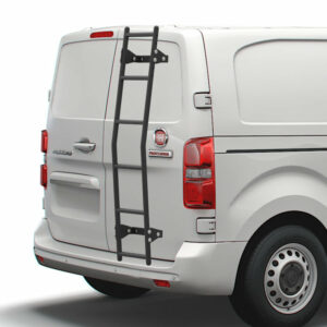 Fiat Scudo rear door ladder on van