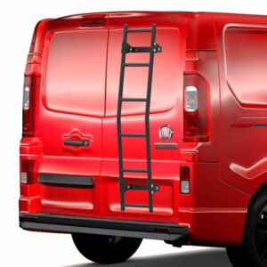 Fiat Talento rear door ladder on van